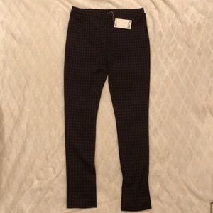NWT Girls XL checked pants